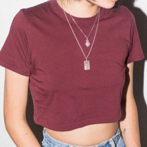 brandy melville crop top